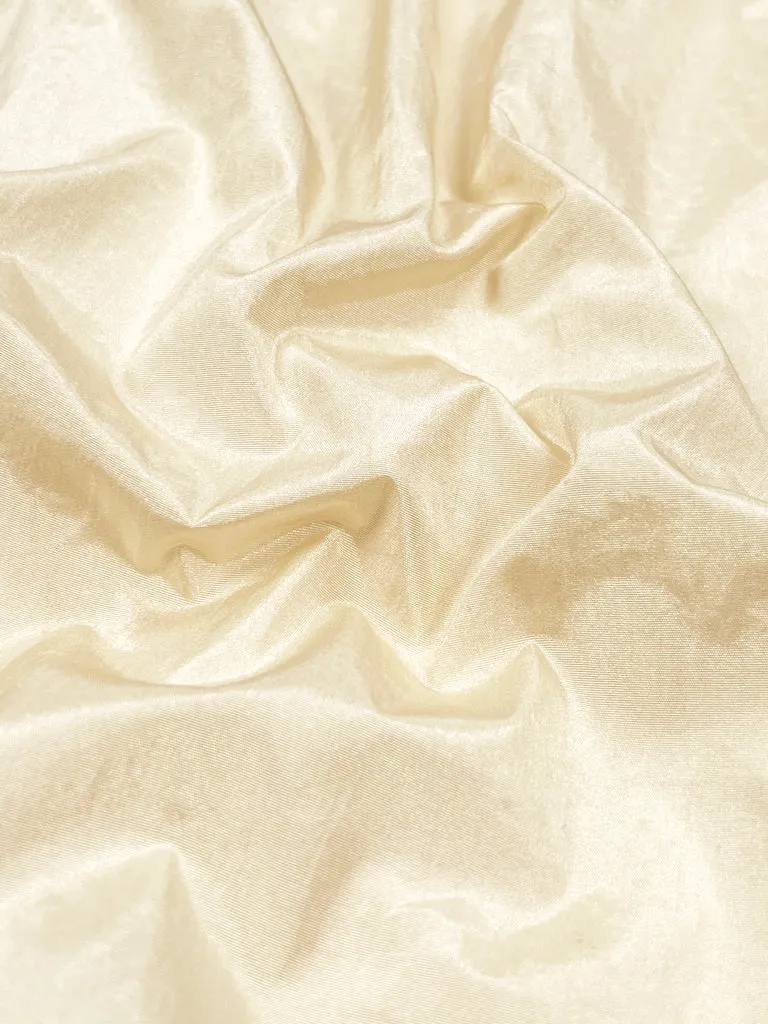 Crinkle Nylon Shorts-Cream