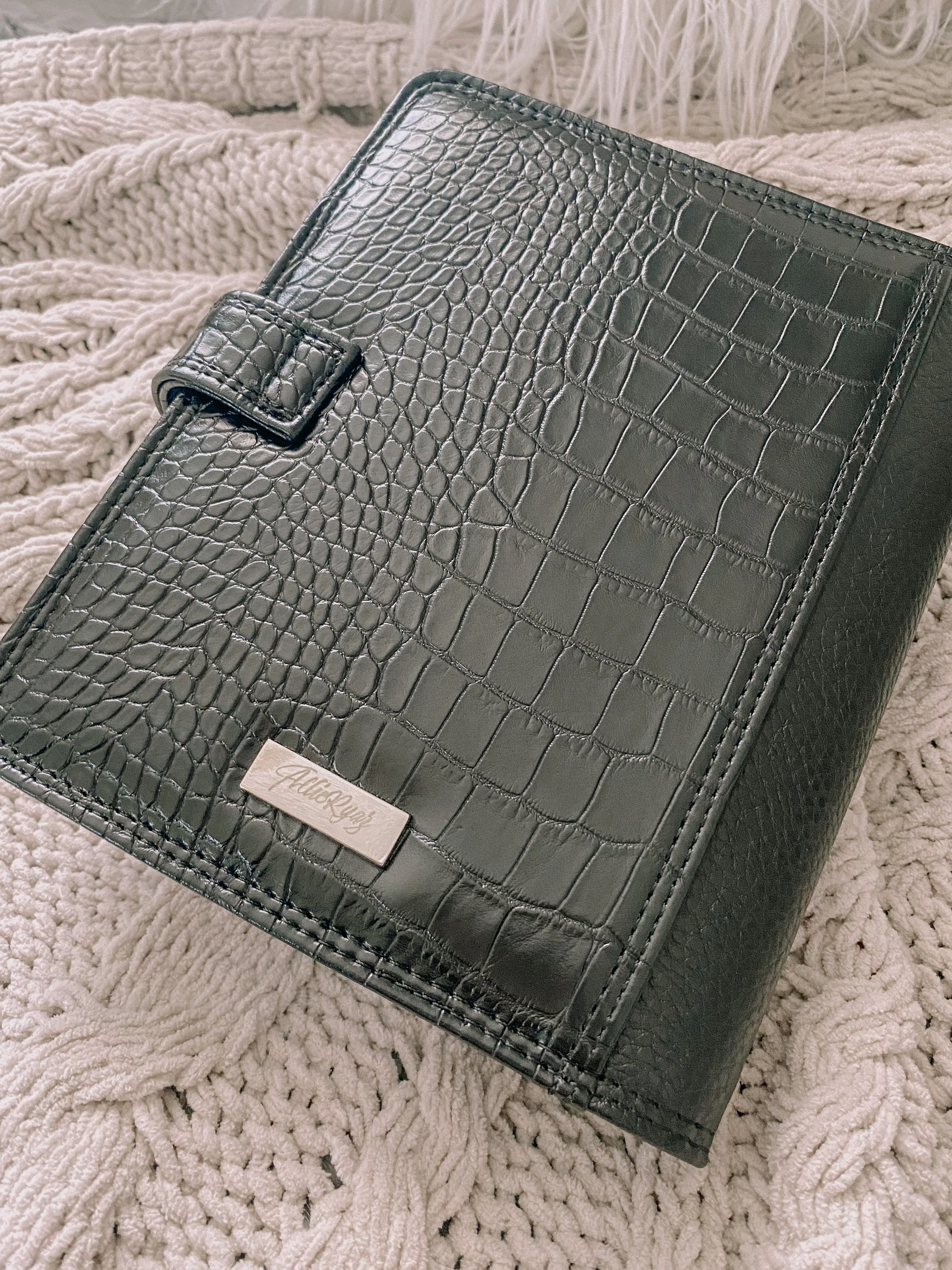 Croc Planner Agenda Cover  Personal size