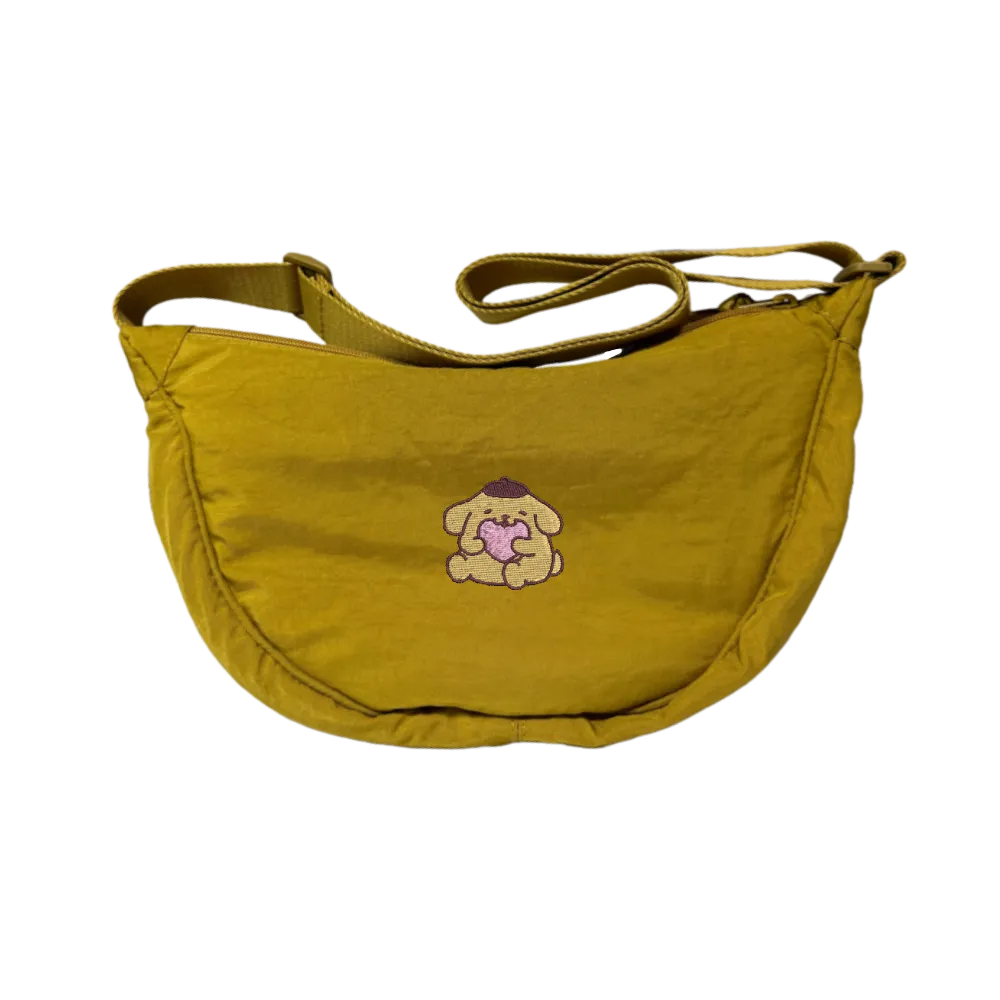 Crossbody Bag - Yellow (Pom)