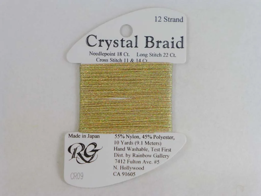Crystal Braid CR09 Vatican Gold