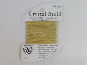 Crystal Braid CR09 Vatican Gold