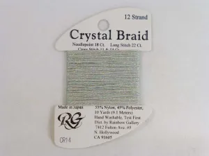 Crystal Braid CR14 Silver