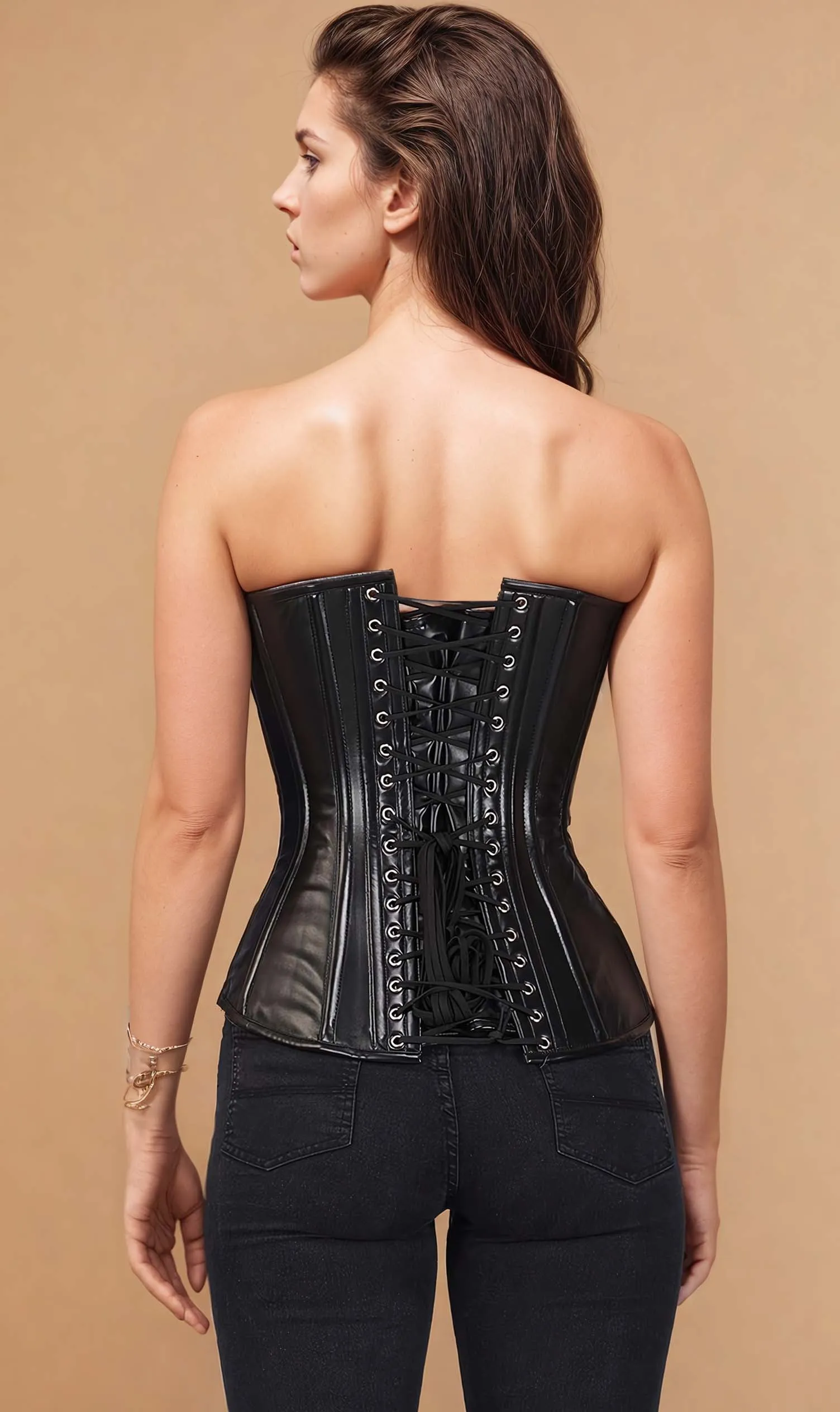 Deonte Black Overbust Corset