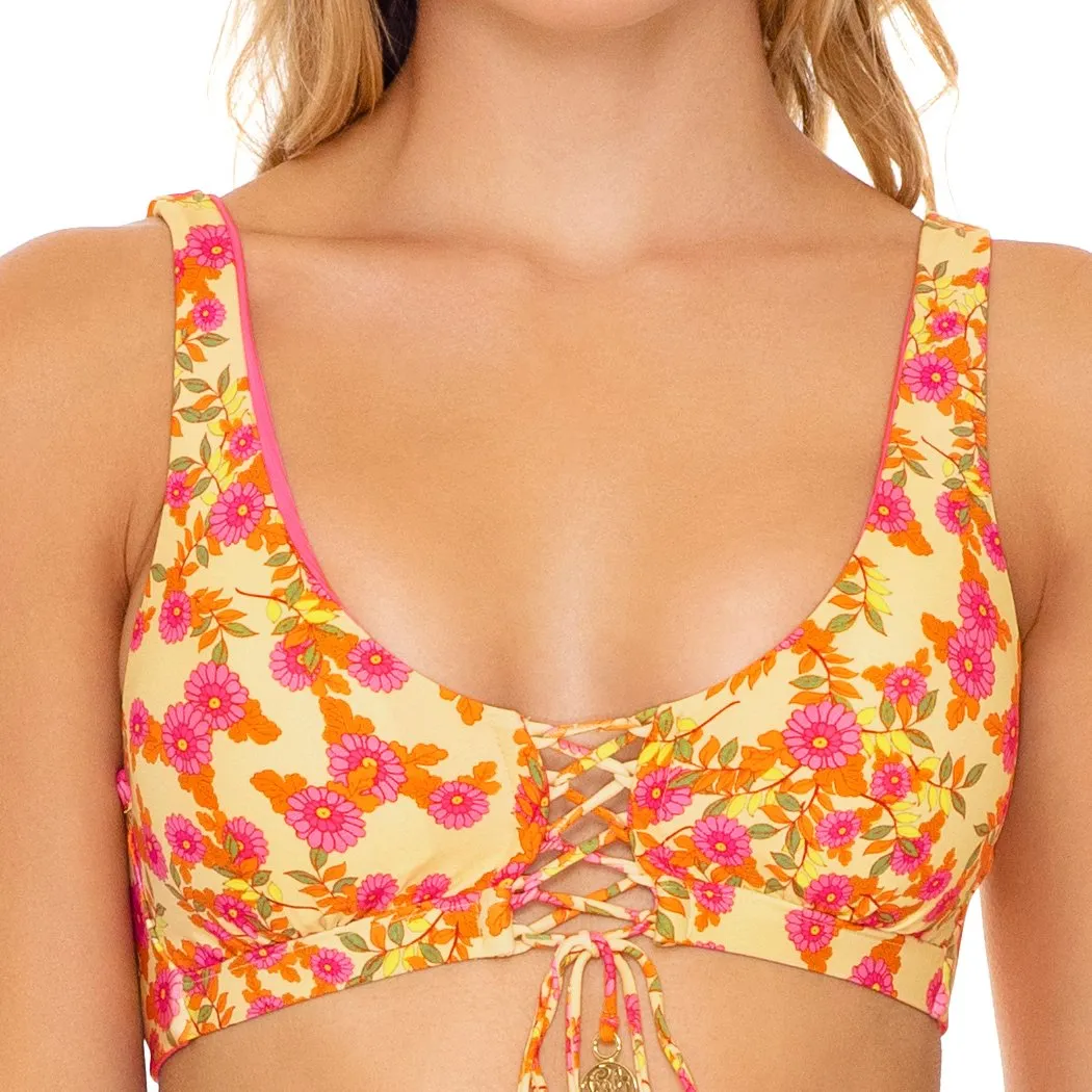 DESERT ANGEL - Lace Up Bralette