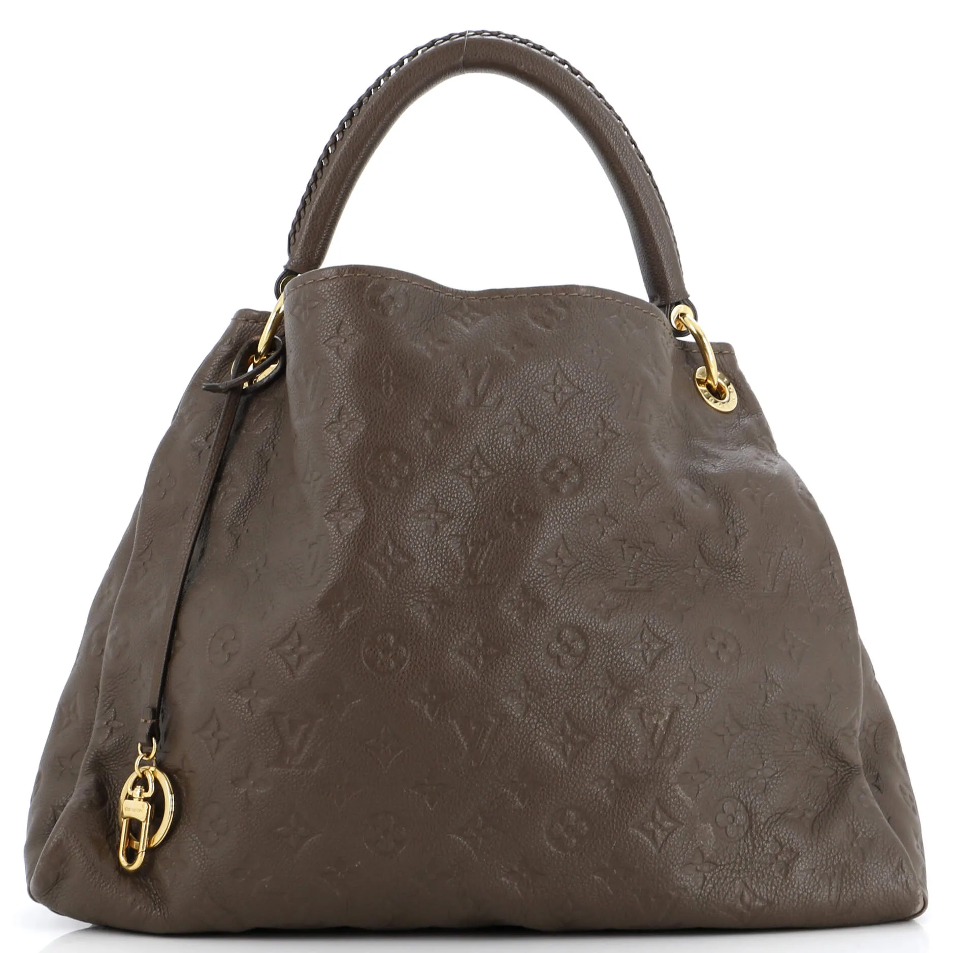 Designer Artsy Handbag Monogram Empreinte Leather MM