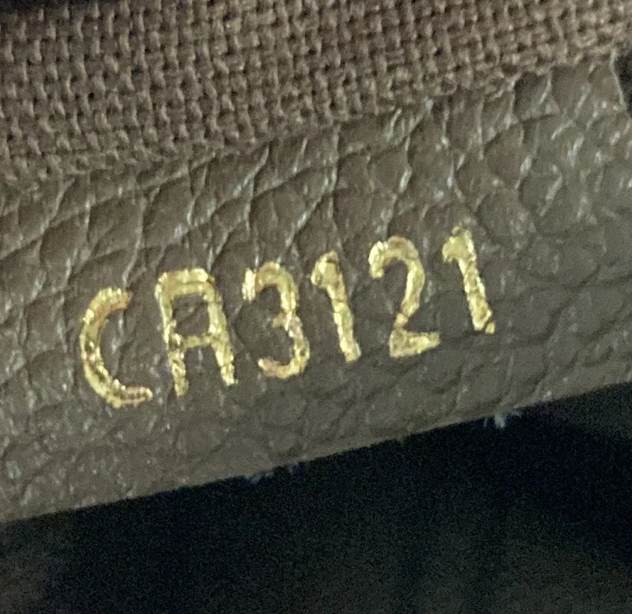 Designer Artsy Handbag Monogram Empreinte Leather MM
