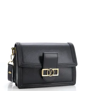 Designer Dauphine Shoulder Bag Epi Leather MM