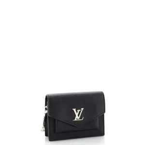 Designer Mylockme Chain Pochette Leather Mini