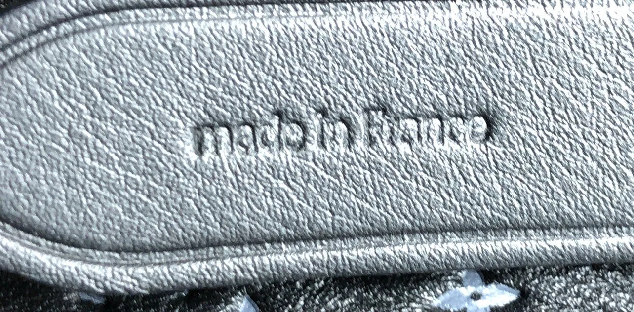 Designer NeoNoe Handbag Nano Monogram Leather BB