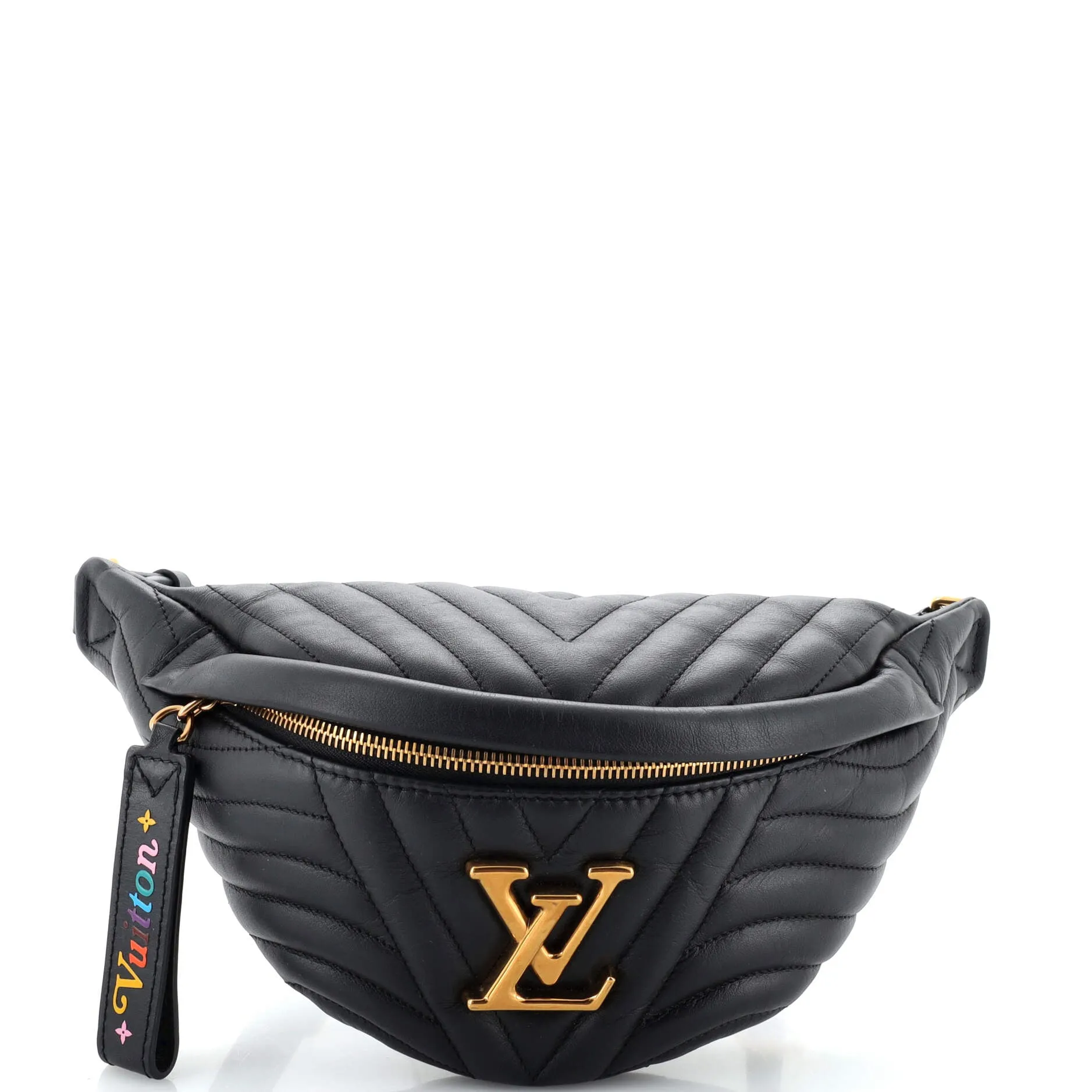 Designer New Wave Bumbag Quilted Leather