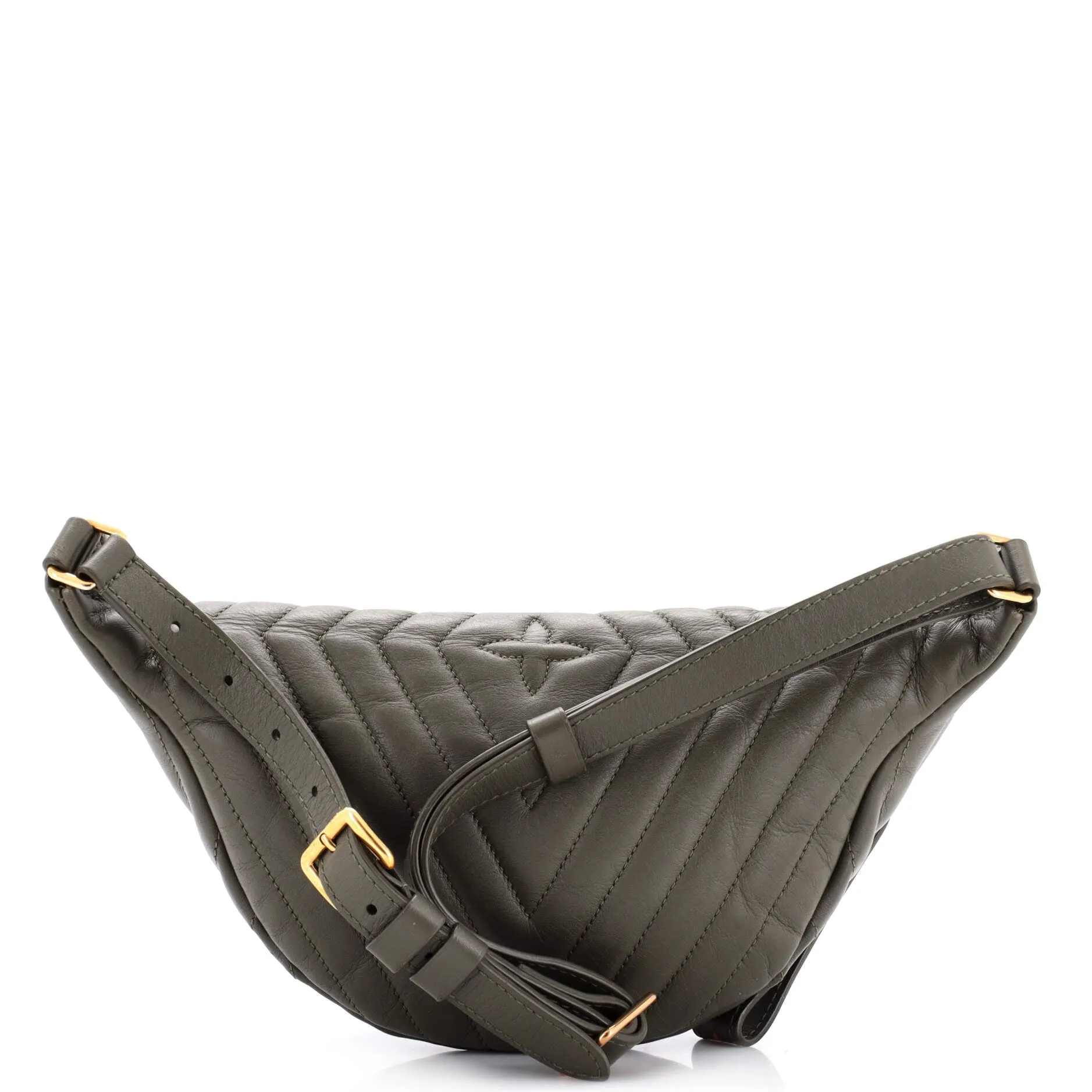 Designer New Wave Bumbag Quilted Leather