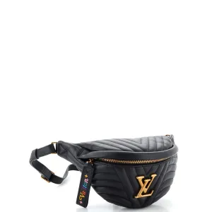 Designer New Wave Bumbag Quilted Leather