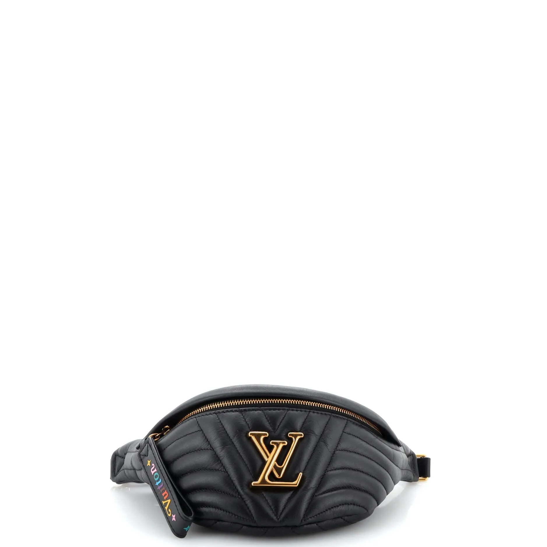 Designer New Wave Bumbag Quilted Leather