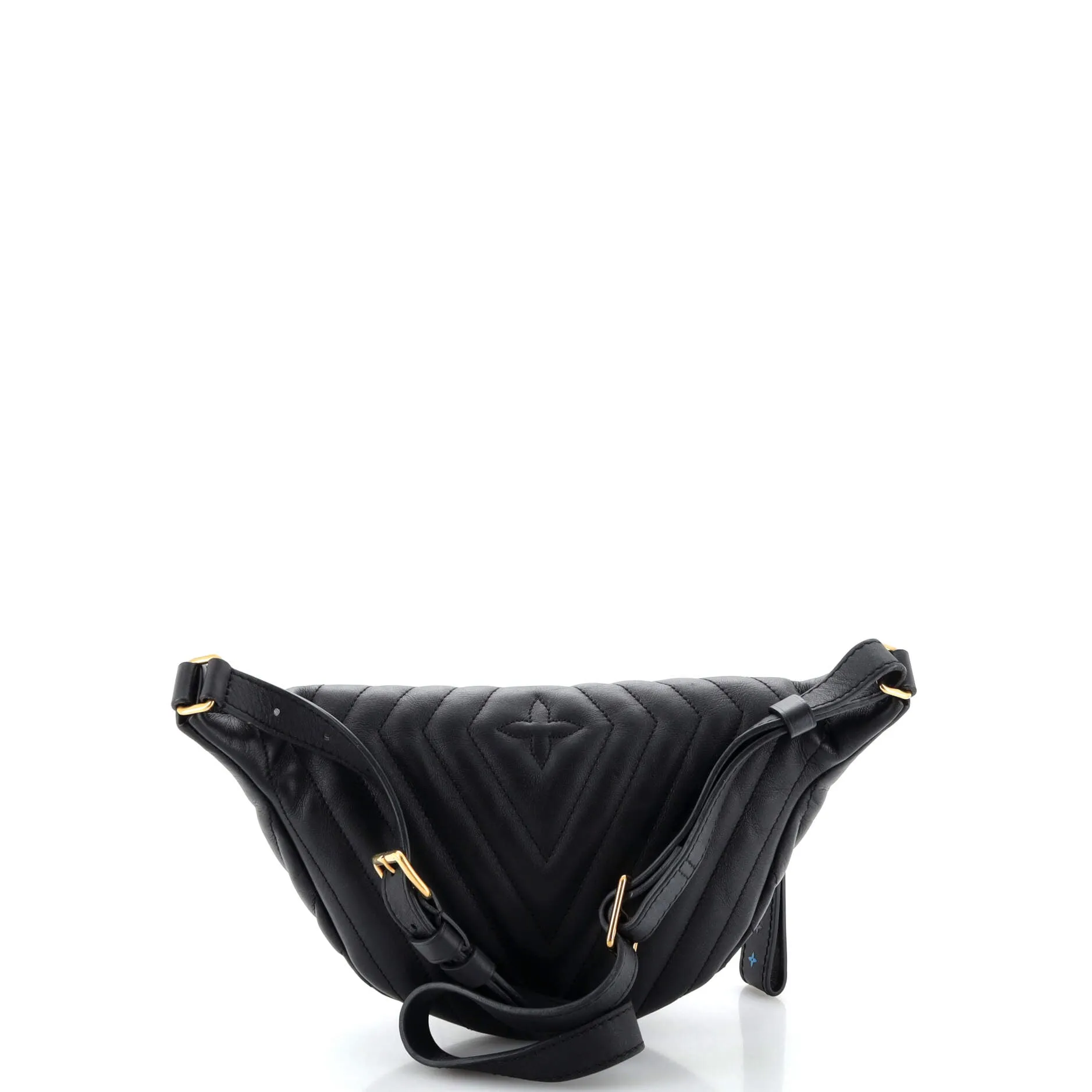 Designer New Wave Bumbag Quilted Leather