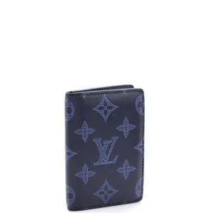 Designer Pocket Organizer Monogram Shadow Leather