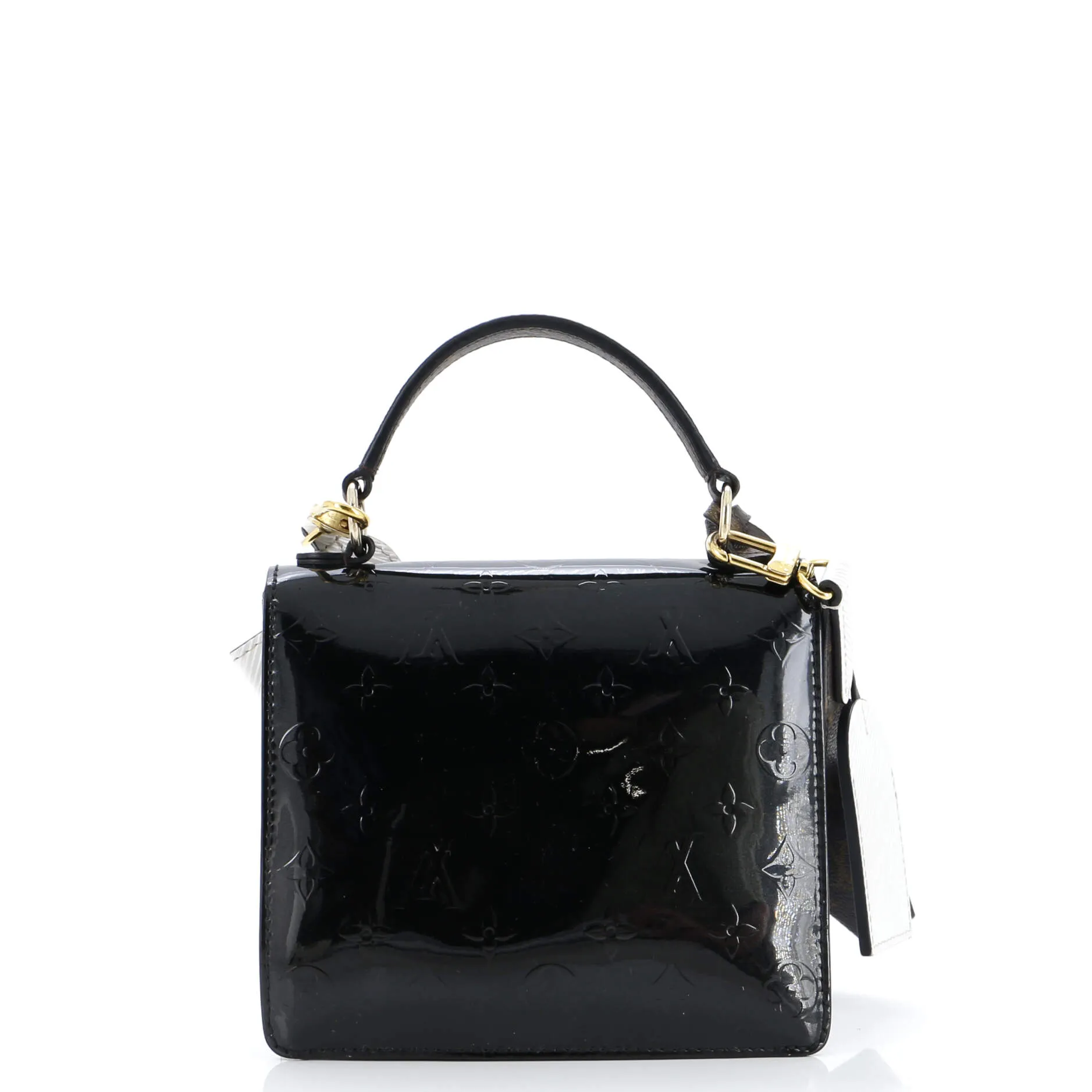 Designer Spring Street NM Handbag Monogram Vernis with Monogram Canvas and Epi Leather