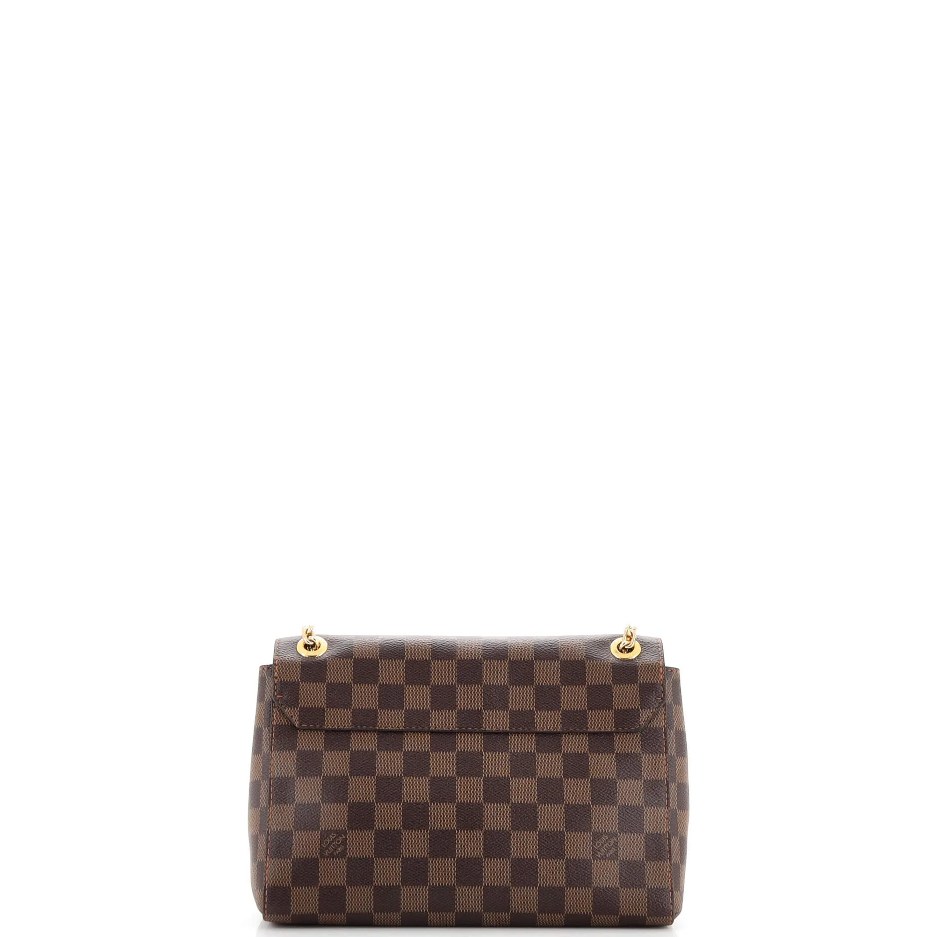 Designer Vavin Handbag Damier with Leather PM