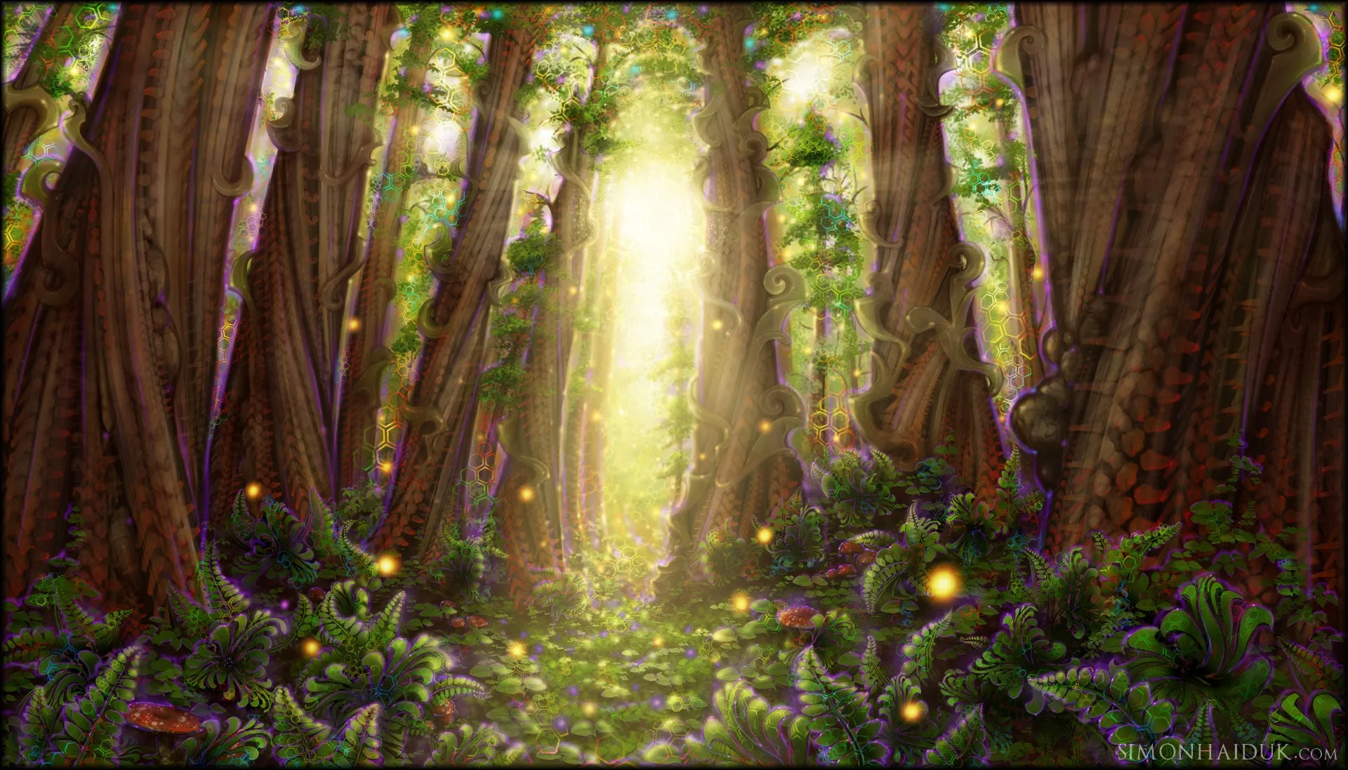 Dream Glade Metta - Canvas Prints