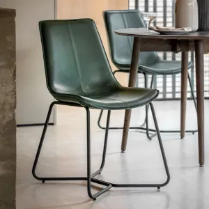 EALING Green Dining Chair 2 Pack