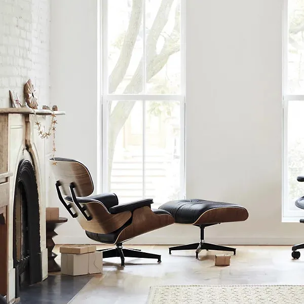 Eames Lounge Chair with Ottoman by Charles & Ray Eames for Herman Miller Tall