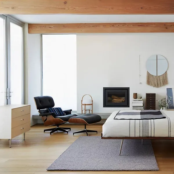 Eames Lounge Chair with Ottoman by Charles & Ray Eames for Herman Miller Tall