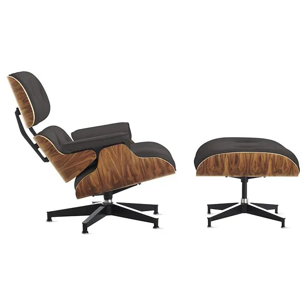 Eames Lounge Chair with Ottoman by Charles & Ray Eames for Herman Miller Tall