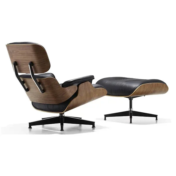 Eames Lounge Chair with Ottoman by Charles & Ray Eames for Herman Miller Tall