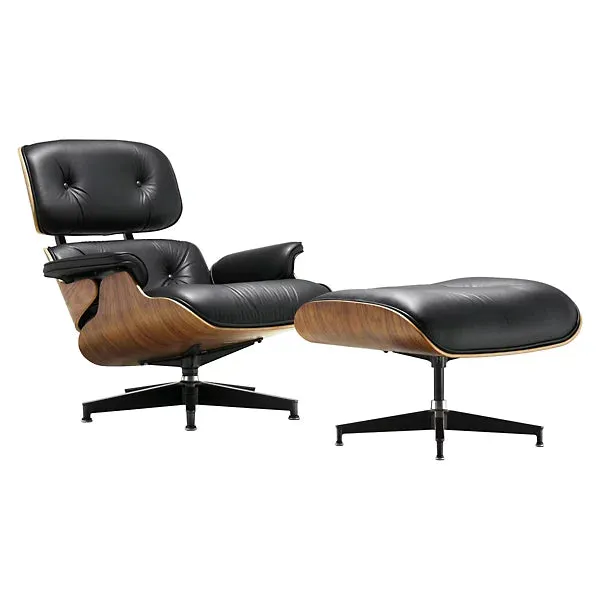 Eames Lounge Chair with Ottoman by Charles & Ray Eames for Herman Miller Tall