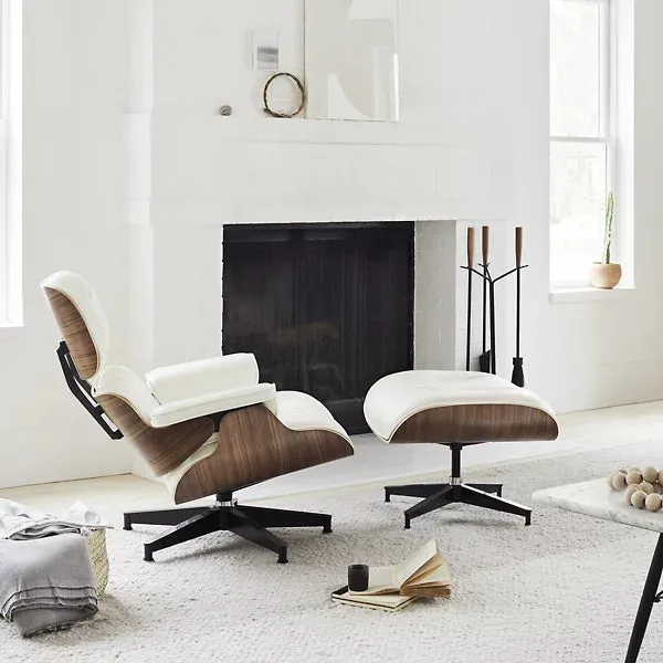 Eames Lounge Chair with Ottoman by Charles & Ray Eames for Herman Miller Tall