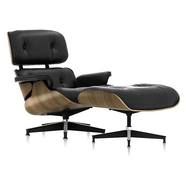 Eames Lounge Chair with Ottoman by Charles & Ray Eames for Herman Miller Tall