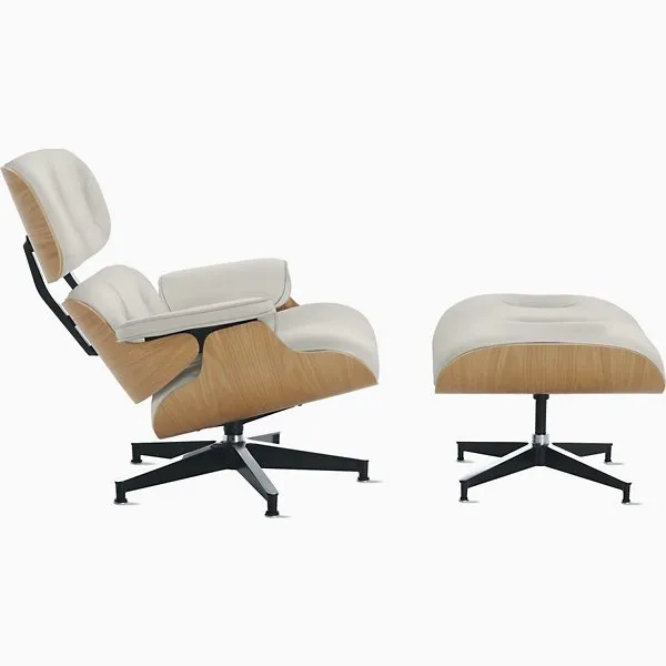Eames Lounge Chair with Ottoman by Charles & Ray Eames for Herman Miller Tall