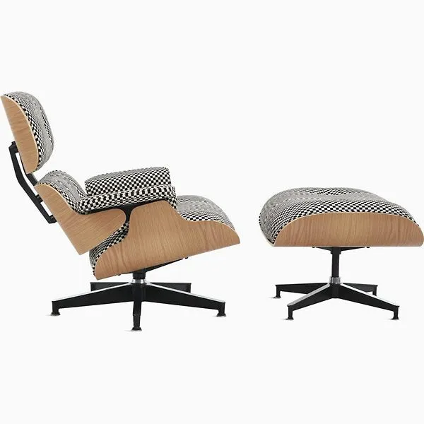 Eames Lounge Chair with Ottoman by Charles & Ray Eames for Herman Miller Tall