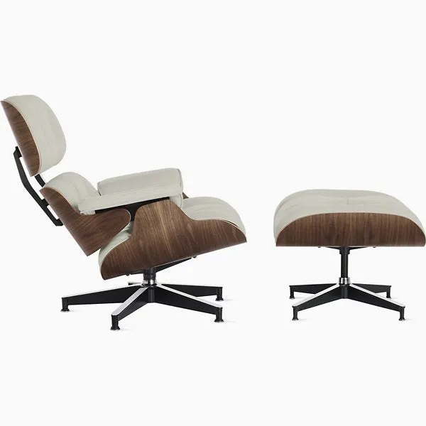 Eames Lounge Chair with Ottoman by Charles & Ray Eames for Herman Miller Tall