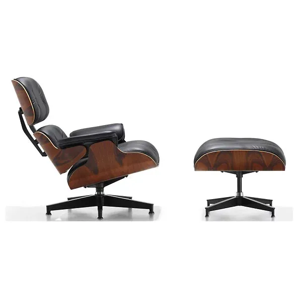 Eames Lounge Chair with Ottoman by Charles & Ray Eames for Herman Miller Tall
