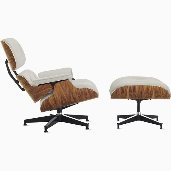Eames Lounge Chair with Ottoman by Charles & Ray Eames for Herman Miller Tall
