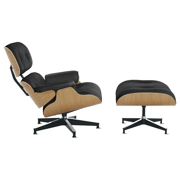 Eames Lounge Chair with Ottoman by Charles & Ray Eames for Herman Miller Tall