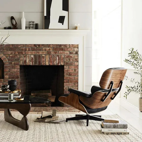Eames Lounge Chair with Ottoman by Charles & Ray Eames for Herman Miller Tall