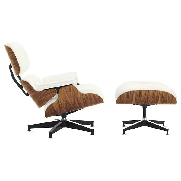 Eames Lounge Chair with Ottoman by Charles & Ray Eames for Herman Miller Tall
