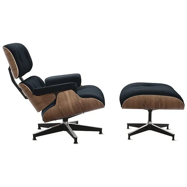 Eames Lounge Chair with Ottoman by Charles & Ray Eames for Herman Miller Tall