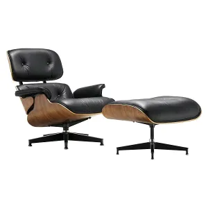Eames Lounge Chair with Ottoman by Charles & Ray Eames for Herman Miller Tall