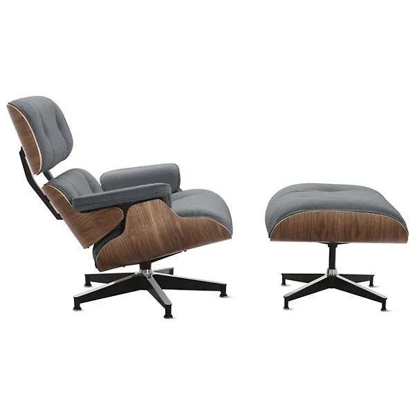 Eames Lounge Chair with Ottoman by Charles & Ray Eames for Herman Miller Tall