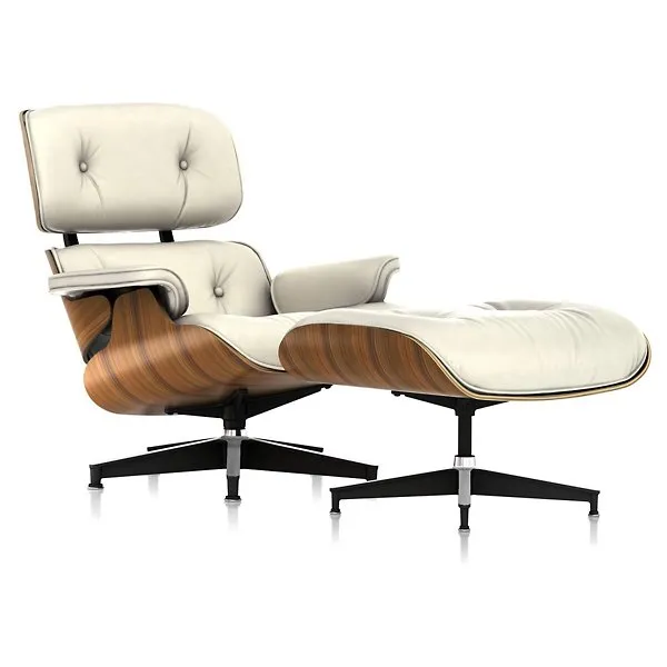 Eames Lounge Chair with Ottoman by Charles & Ray Eames for Herman Miller Tall