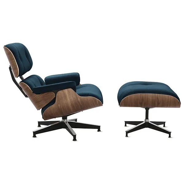 Eames Lounge Chair with Ottoman by Charles & Ray Eames for Herman Miller Tall