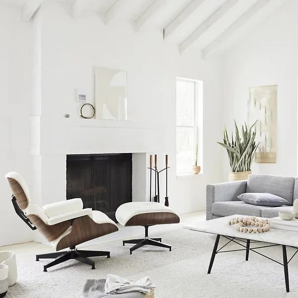 Eames Lounge Chair with Ottoman by Charles & Ray Eames for Herman Miller Tall