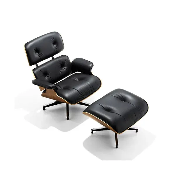 Eames Lounge Chair with Ottoman by Charles & Ray Eames for Herman Miller Tall