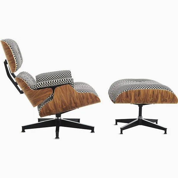 Eames Lounge Chair with Ottoman by Charles & Ray Eames for Herman Miller Tall