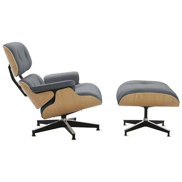 Eames Lounge Chair with Ottoman by Charles & Ray Eames for Herman Miller Tall