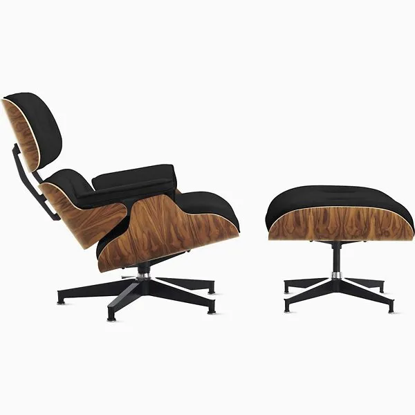Eames Lounge Chair with Ottoman by Charles & Ray Eames for Herman Miller Tall