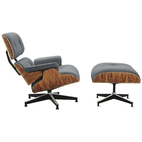 Eames Lounge Chair with Ottoman by Charles & Ray Eames for Herman Miller Tall