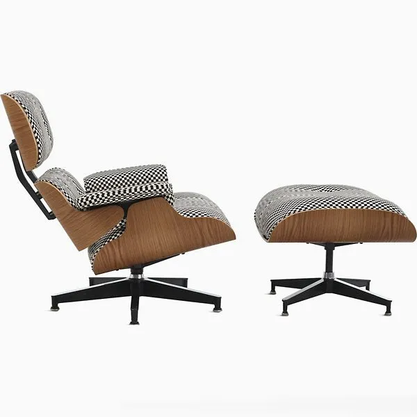 Eames Lounge Chair with Ottoman by Charles & Ray Eames for Herman Miller Tall